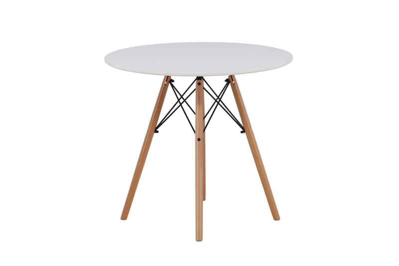 Danburi Spisebord 60 cm Hvit - Venture Home - Spisebord & kjøkkenbord
