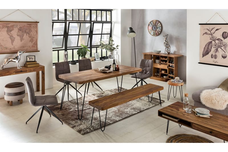 Darleena Spisebord 180 cm - Brun - Spisebord & kjøkkenbord