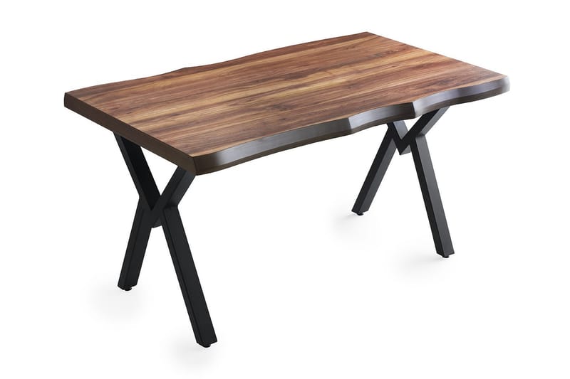 Davirustrel Spisebord 140 cm - Valnøtt - Spisebord & kjøkkenbord