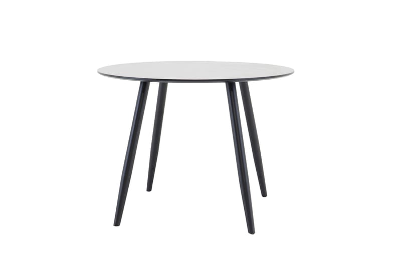 Deandra Spisebord 100x100 cm Svart - Venture Home - Spisebord & kjøkkenbord