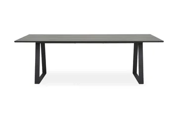 Delera Rektangulært Spisebord 190 cm i Tre med Ask- og Metallutseende - Svart - Møbler - Bord - Spisebord & kjøkkenbord
