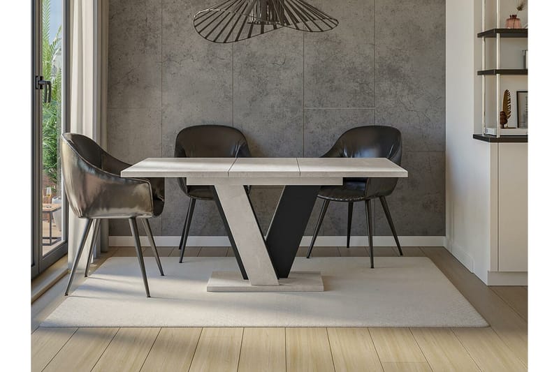 Denogal Matbord 90 cm Black - Møbler - Bord - Spisebord & kjøkkenbord