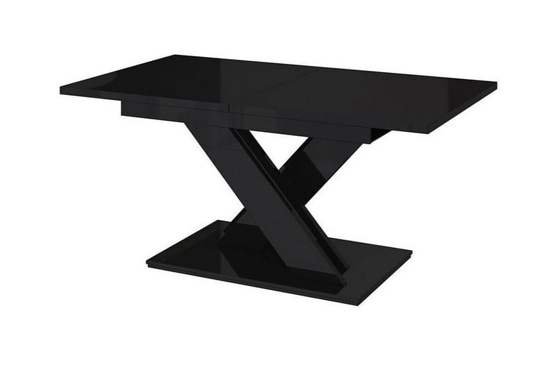 Denogal Spisebord 80 cm - Sort høyglans - Møbler - Bord - Spisebord & kjøkkenbord