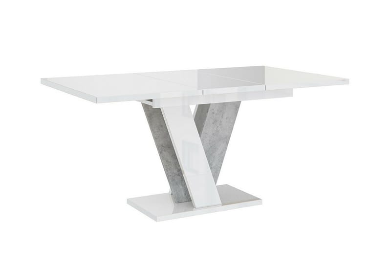 Denogal Spisebord 90 cm - Grå - Møbler - Bord - Spisebord & kjøkkenbord