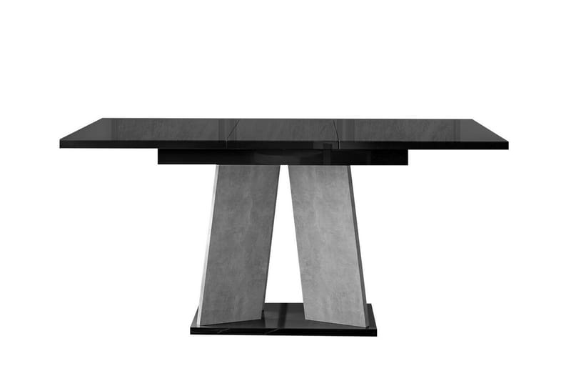 Denogal Spisebord 90 cm - Sort høyglans - Møbler - Bord - Spisebord & kjøkkenbord