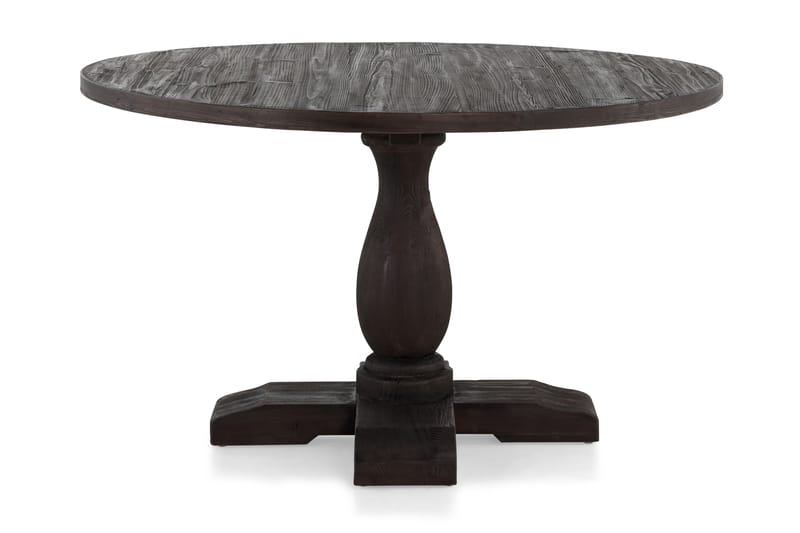 Dijon Spisebord 130 cm Rundt - Brun - Spisebord & kjøkkenbord