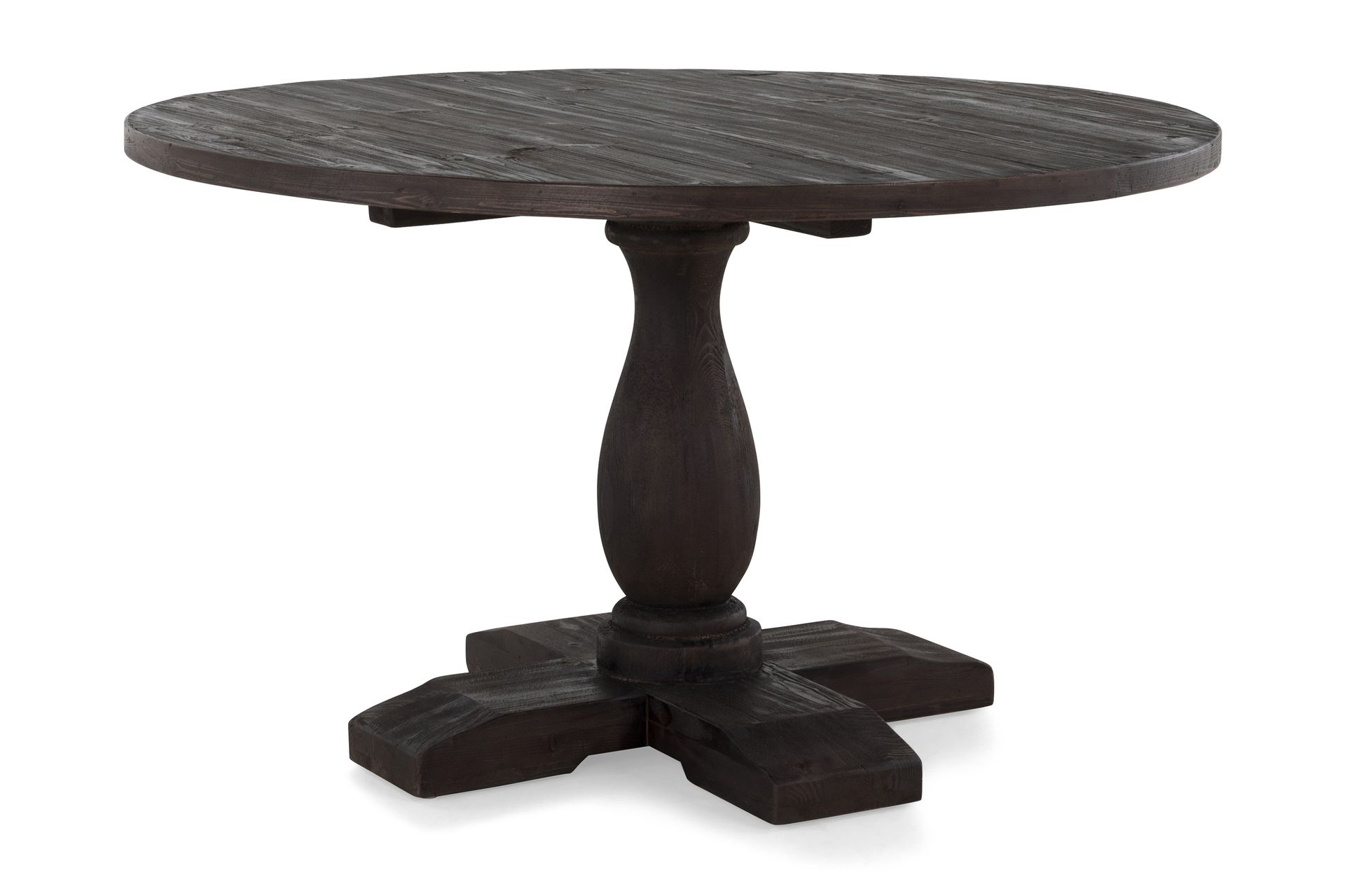 Dijon Spisebord 130 cm Rundt - Brun - Møbler - Bord - Spisebord & kjøkkenbord