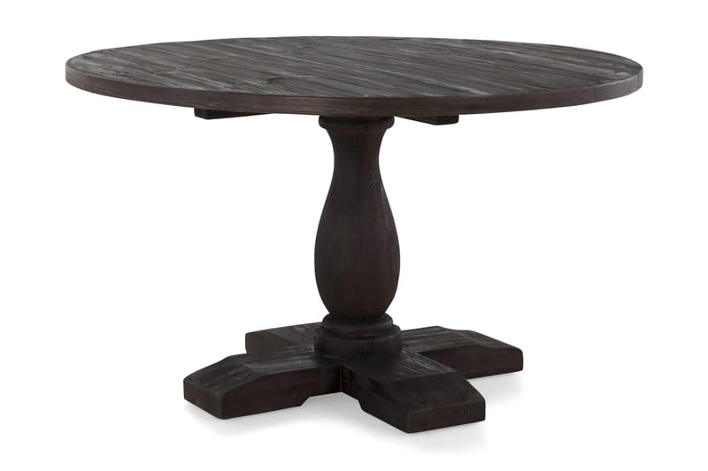 Dijon Spisebord 130 cm Rundt - Brun - Møbler - Bord - Spisebord & kjøkkenbord