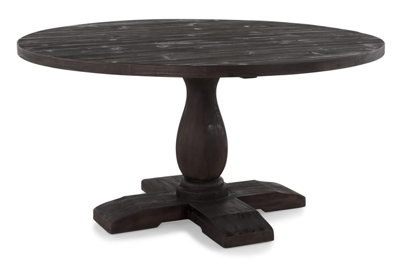 Dijon Spisebord 150 cm Rundt - Brun - Spisebord & kjøkkenbord
