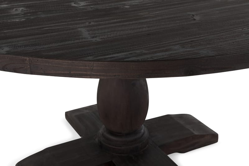 Dijon Spisebord 150 cm Rundt - Brun - Spisebord & kjøkkenbord
