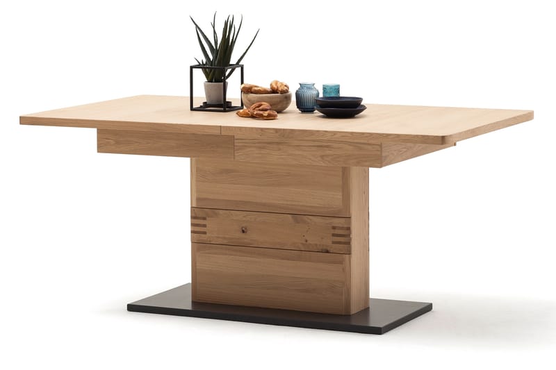Dimoff Spisebord 180 cm - Eik/ Antrasitt - Møbler - Bord - Spisebord & kjøkkenbord