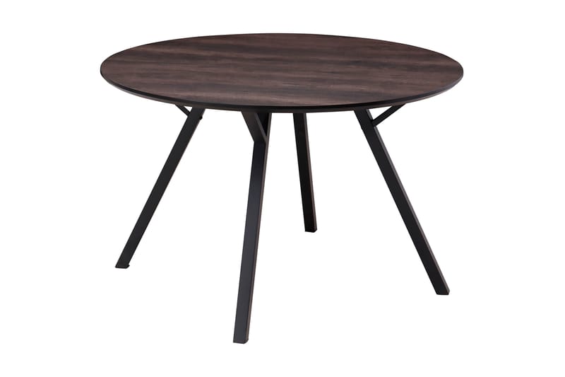 Eirys Spisebord 120 cm - Brun/Svart - Spisebord & kjøkkenbord