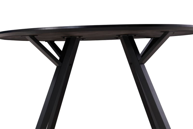 Eirys Spisebord 120 cm - Brun/Svart - Spisebord & kjøkkenbord