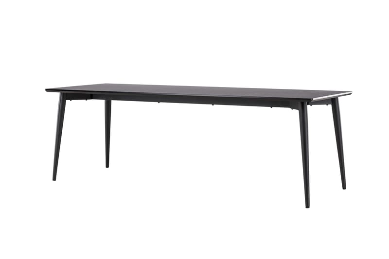 Ellis Spisebord 230x85 cm Svart - Venture Home - Spisebord & kjøkkenbord
