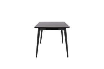 Ellis Stort Rektangulært Spisebord 230 cm med Metallutseende - Svart - Møbler - Bord - Spisebord & kjøkkenbord