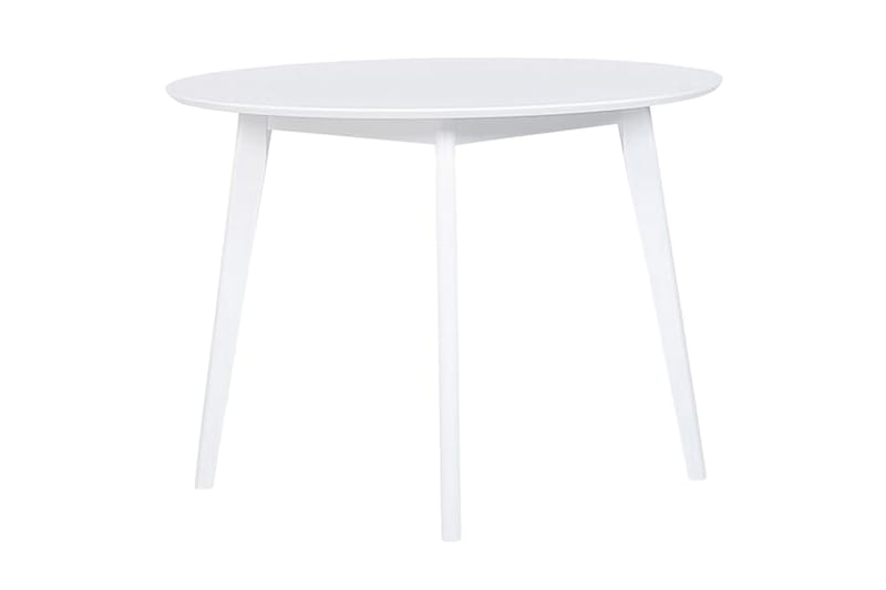Emeroo Spisebord 100 cm - Hvit - Møbler - Bord - Spisebord & kjøkkenbord