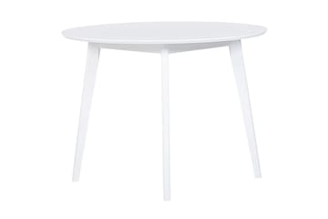 Emeroo Spisebord 100 cm - Hvit - Møbler - Bord - Spisebord & kjøkkenbord