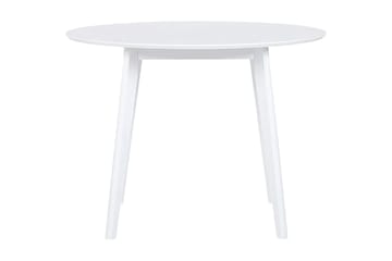 Emeroo Spisebord 100 cm - Hvit - Møbler - Bord - Spisebord & kjøkkenbord