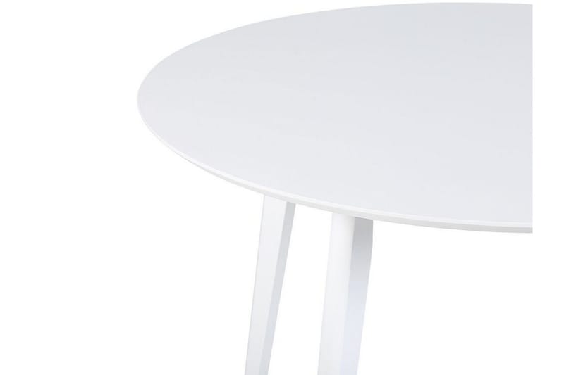 Emeroo Spisebord 100 cm - Hvit - Møbler - Bord - Spisebord & kjøkkenbord