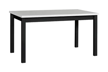 Ericka Spisebord - Hvit/Svart - Møbler - Bord - Spisebord & kjøkkenbord