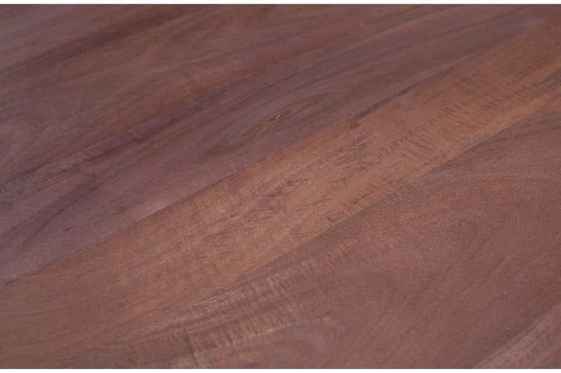 Escalarre Spisebord 120 cm Rundt - Mangotre/Lysebrun - Møbler - Bord - Spisebord & kjøkkenbord