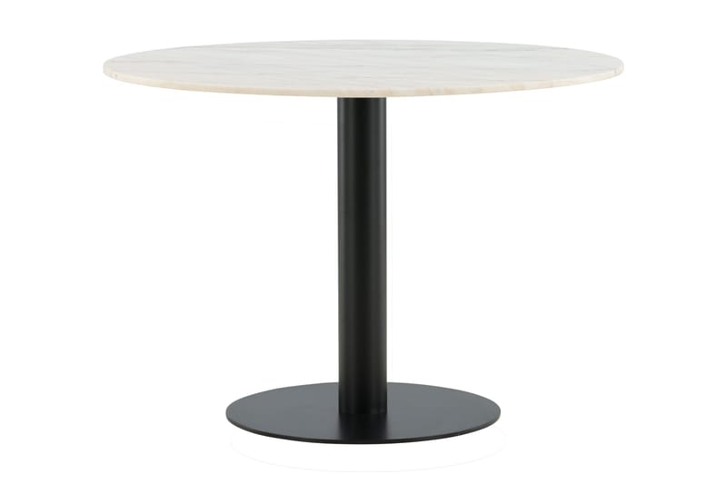 Estelle Spisebord 106 cm Rundt Marmor - Møbler - Bord - Spisebord & kjøkkenbord