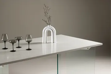 Ester Rektangulært Spisebord 180 cm med Betonglook - Lysegrå - Møbler - Bord - Spisebord & kjøkkenbord