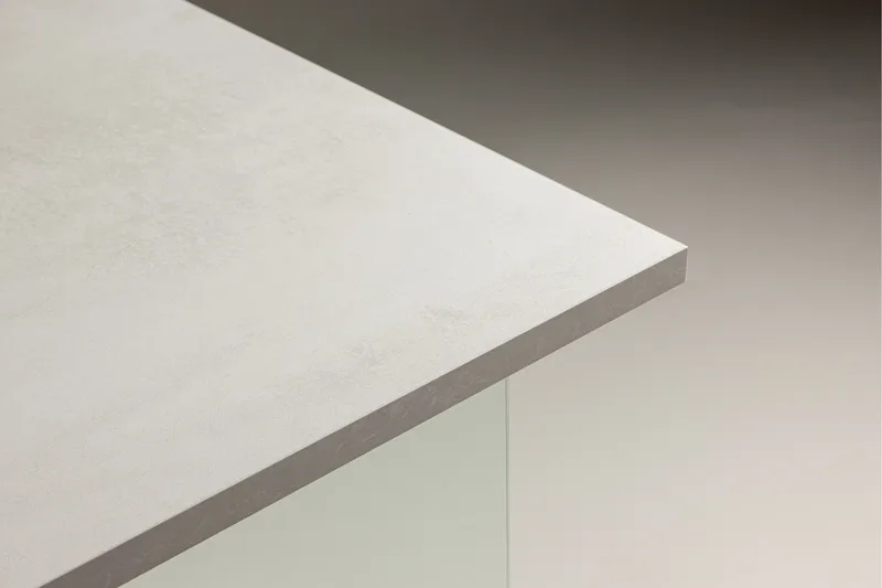 Ester Rektangulært Spisebord 180 cm med Betonglook - Lysegrå - Møbler - Bord - Spisebord & kjøkkenbord