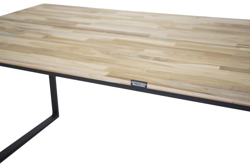 Ezra Spisebord Tre/Svart - Spisebord & kjøkkenbord