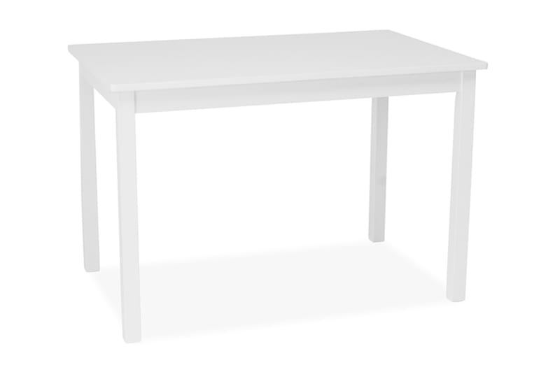 Fiorde Spisebord 80 cm - Hvit - Spisebord & kjøkkenbord