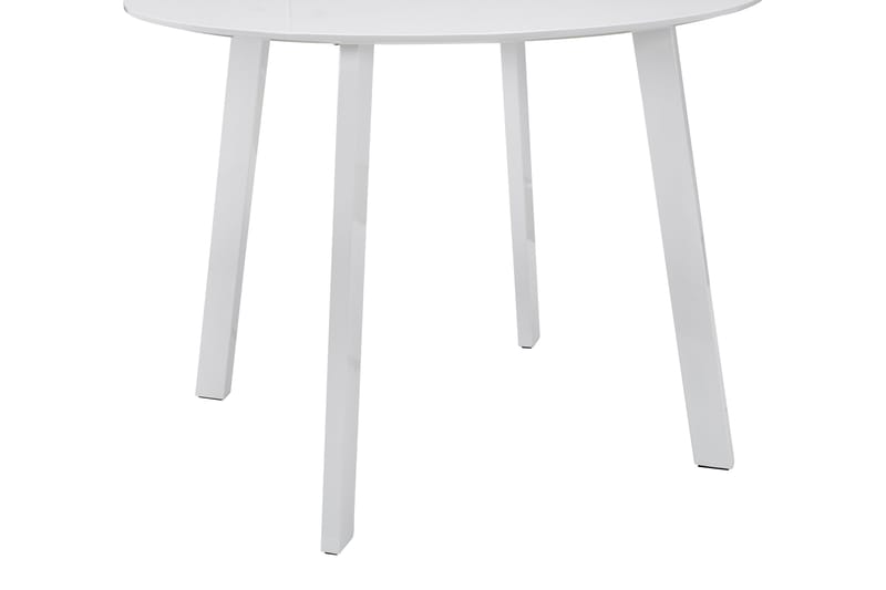 Fly Spisebord 100 cm Rundt - Hvit - Spisebord & kjøkkenbord