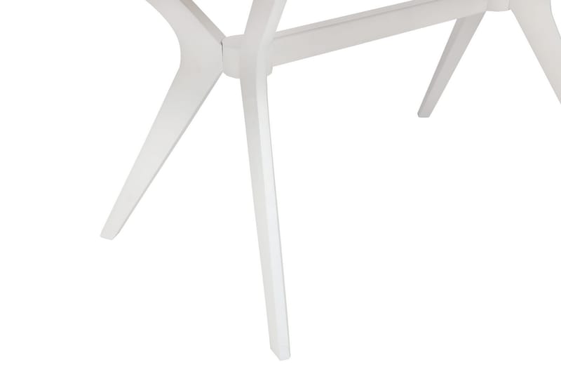 Frascone Spisebord 180x75x180 cm - Hvit - Spisebord & kjøkkenbord