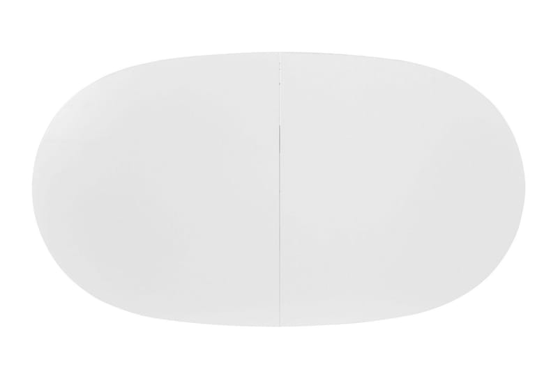 Gaeta Spisebord Ovalt 160 cm - Hvit/Natur - Spisebord & kjøkkenbord