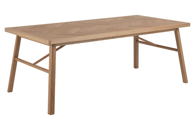 Galwa Spisebord 200 cm - Natur/Matt Natur - Spisebord & kjøkkenbord