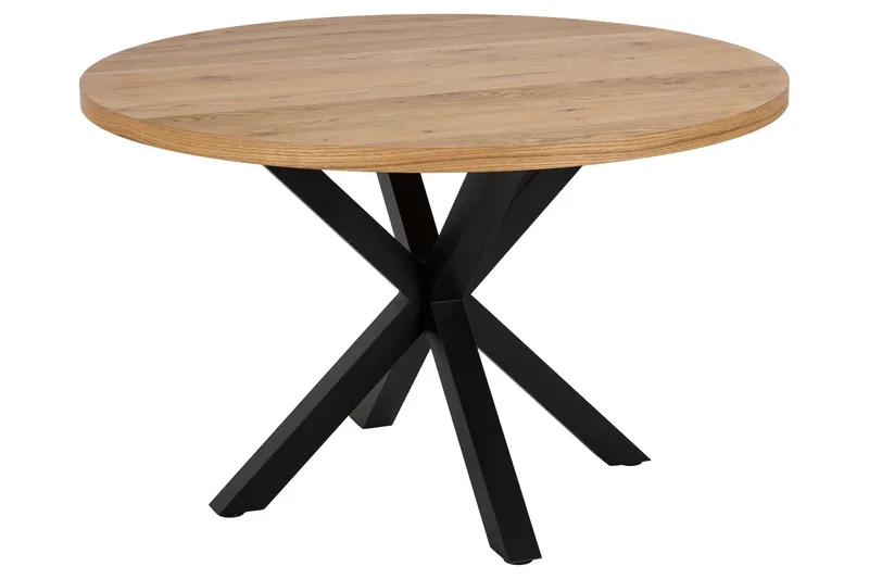 Ganesh Spisebord 120 cm Rund, Natur