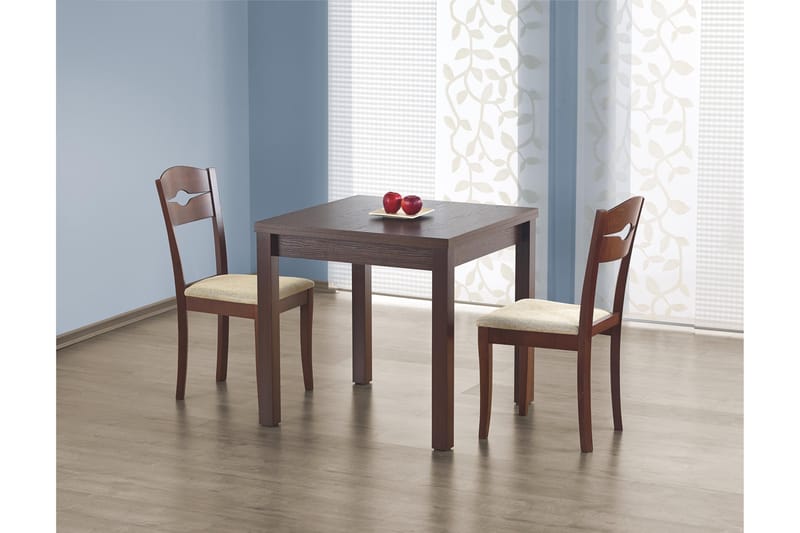 Grace Forlengningsbart Spisebord 80 cm - Mørk Valnøtt - Spisebord & kjøkkenbord