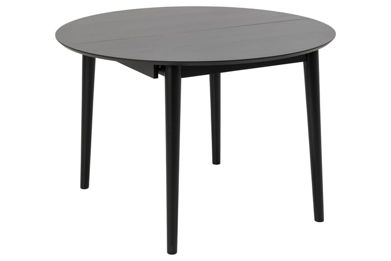 Grasonville Spisebord 115 cm Rund - Sort - Møbler - Bord - Spisebord & kjøkkenbord