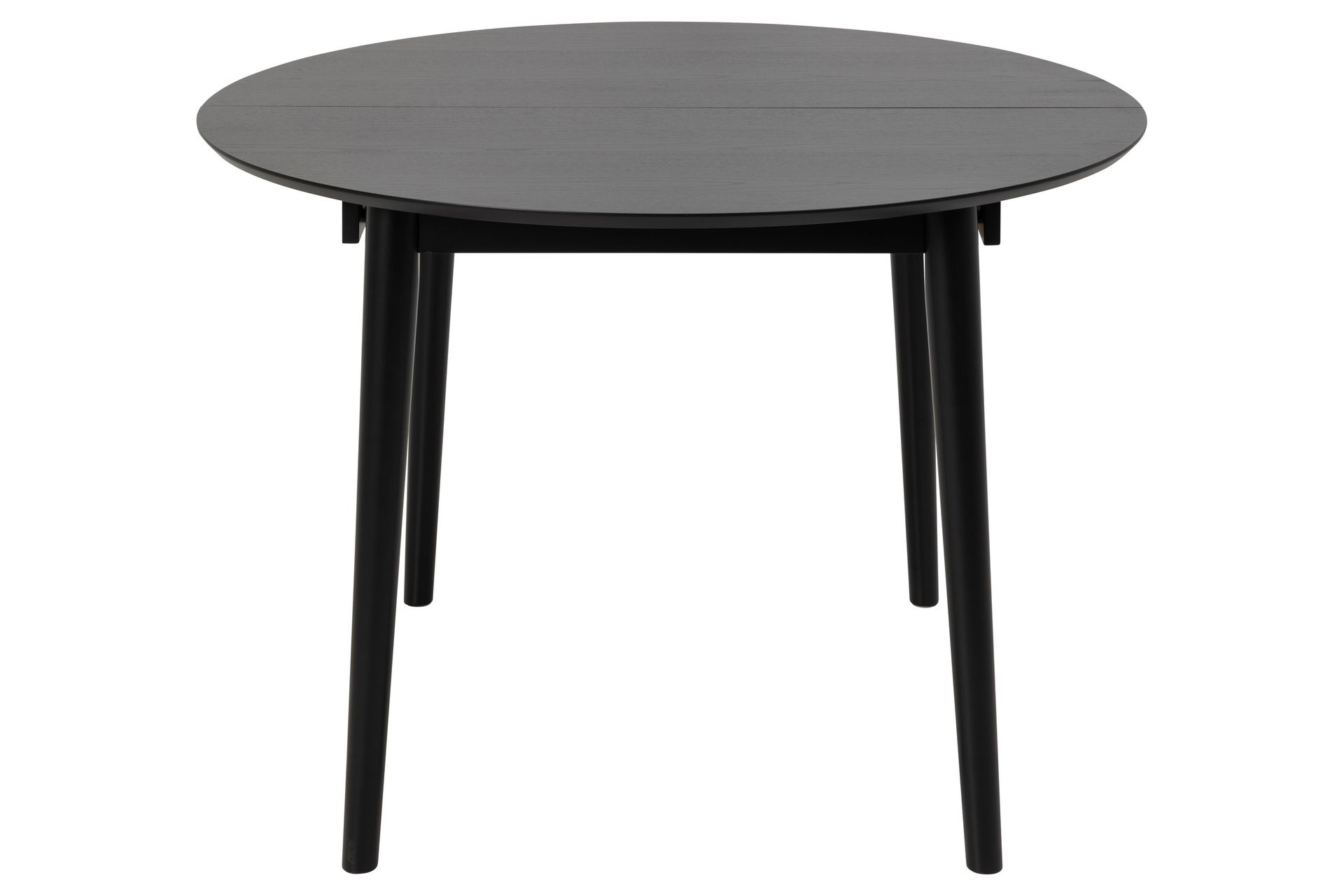 Grasonville Spisebord 115 cm Rund - Sort - Møbler - Bord - Spisebord & kjøkkenbord