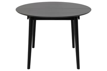 Grasonville Spisebord 115 cm Rund - Sort - Møbler - Bord - Spisebord & kjøkkenbord