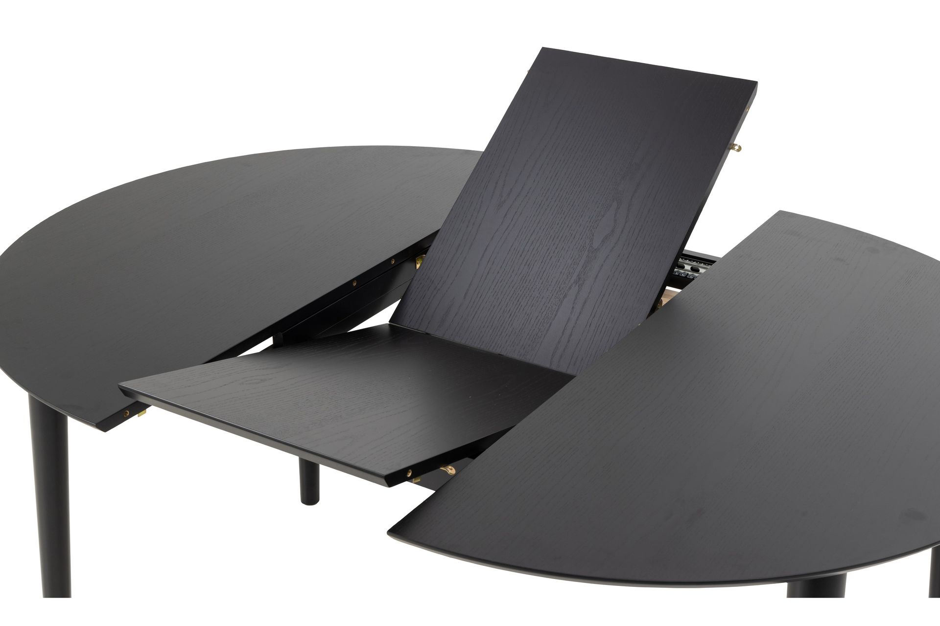 Grasonville Spisebord 115 cm Rund - Sort - Møbler - Bord - Spisebord & kjøkkenbord