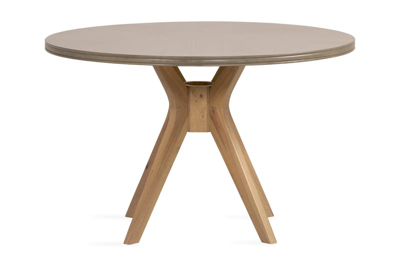 GriHvita Spisebord 120 cm Rundt - Hvit - Møbler - Bord - Spisebord & kjøkkenbord