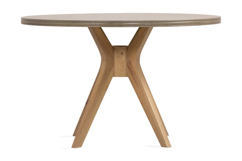 GriHvita Spisebord 120 cm Rundt - Hvit - Møbler - Bord - Spisebord & kjøkkenbord