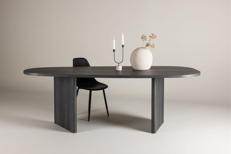 Grönvik Spisebord 220x100 cm Svart - Venture Home - Spisebord & kjøkkenbord