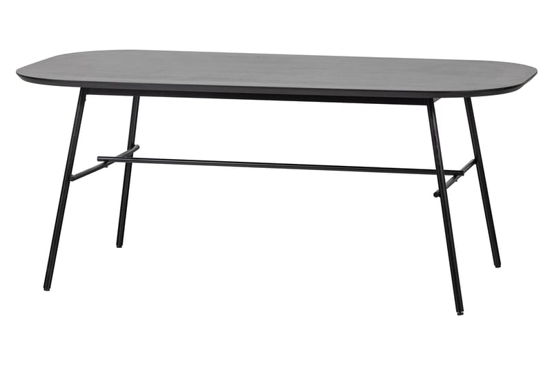 Gustavsvik Spisebord 180 cm - Svart - Spisebord & kjøkkenbord