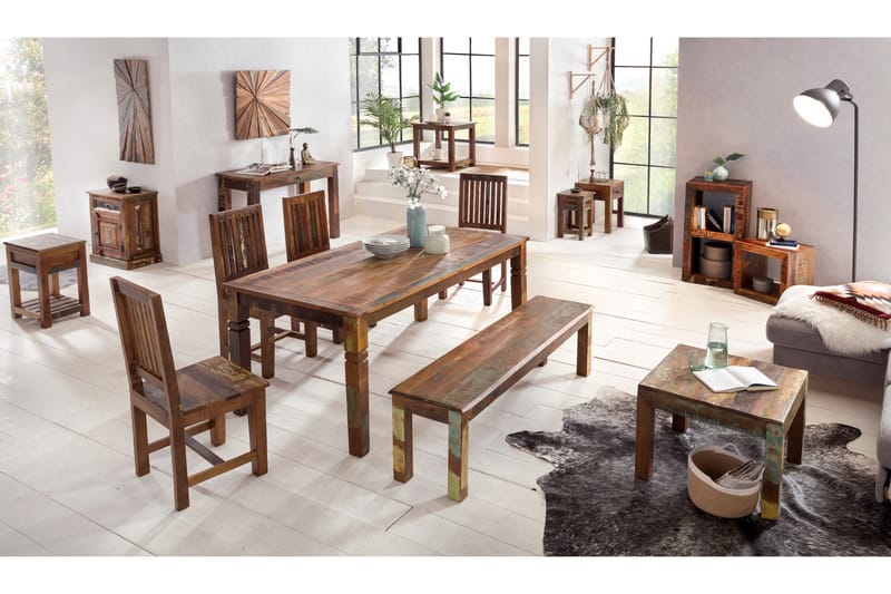 Haage Spisebord 180 cm - Flerfarget - Spisebord & kjøkkenbord