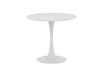 Hamden Spisebord 80 cm - Hvit - Møbler - Bord - Spisebord & kjøkkenbord