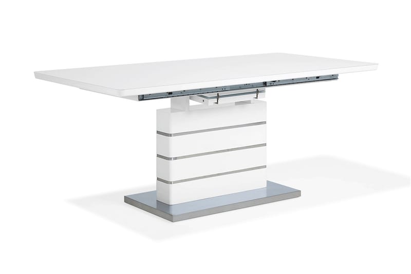 Hamler Spisebord 90 cm - Hvit - Spisebord & kjøkkenbord