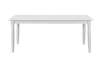Hampton Spisebord 190 cm - Hvit - Møbler - Bord - Spisebord & kjøkkenbord