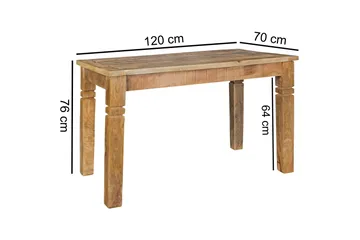 Hanck Rektangulært Spisebord 120 cm i Tre - Brun - Møbler - Bord - Spisebord & kjøkkenbord