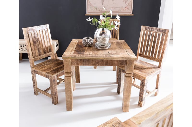 Hanck Spisebord 80 cm - Natur - Spisebord & kjøkkenbord